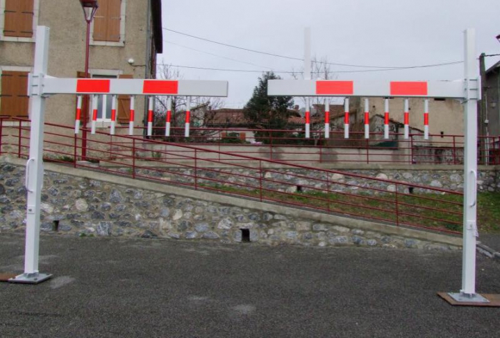 portique tournant à lisse reglable